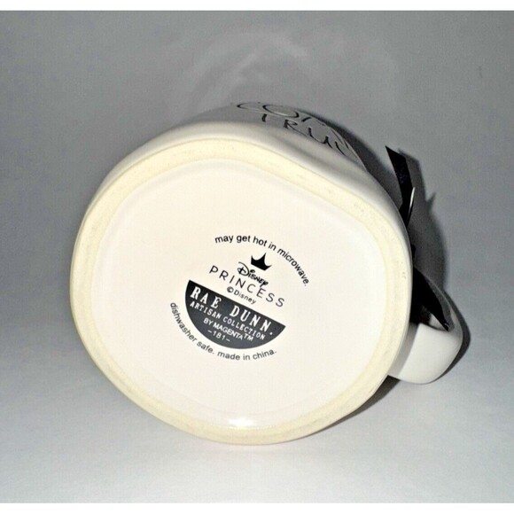 RAE DUNN-‎ DISNEY- A DREAM COME TRUE MUG- Princess Cinderella Castle- NWT-181 - Picture 7 of 7